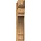 Ekena Millwork Merced Rough Sawn Craftsman Outlooker, Western Red Cedar, 8"W x 38"D x 38"H OUT08X38X38MRC04RWR - alternate 3